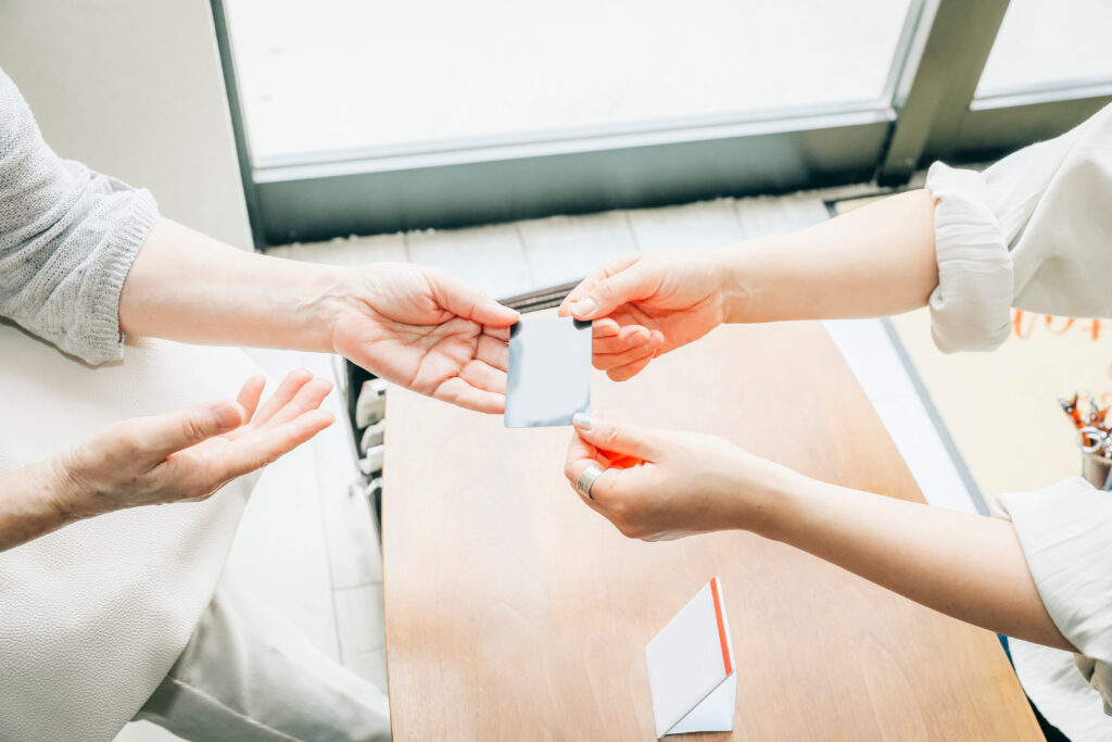 名刺、ショップカード