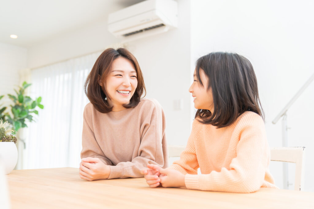 お母さんとお子さんとの時間